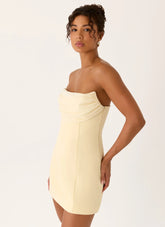 Luna Rosa Mini Dress - Baby Yellow
